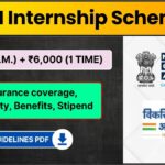 PM Internship Scheme 2024 Registration Online - Download PDF