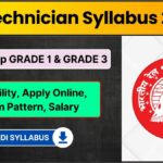 RRB Technician Syllabus 2024