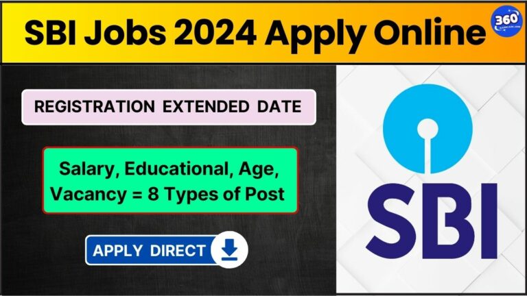 SBI Jobs 2024 Apply Online - Vacancy in SBI Recruitment