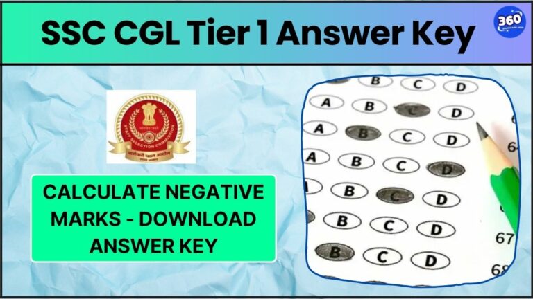 SSC CGL Answer Key 2024 Marks Calculator