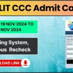 NIELIT CCC Admit Card