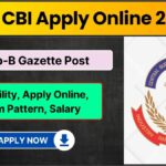 UPSC CBI Apply Online 2024 – Assistant Programmer Recruitment, Exam Pattern