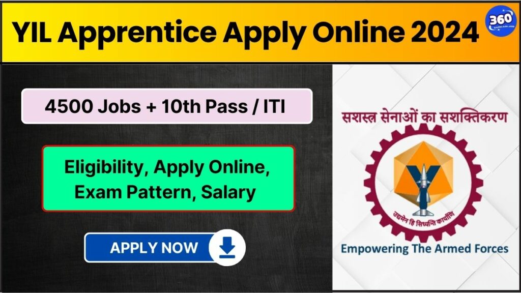 YIL Apprentice Apply Online Form 2024