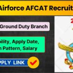 Indian Airforce AFCAT Recruitment