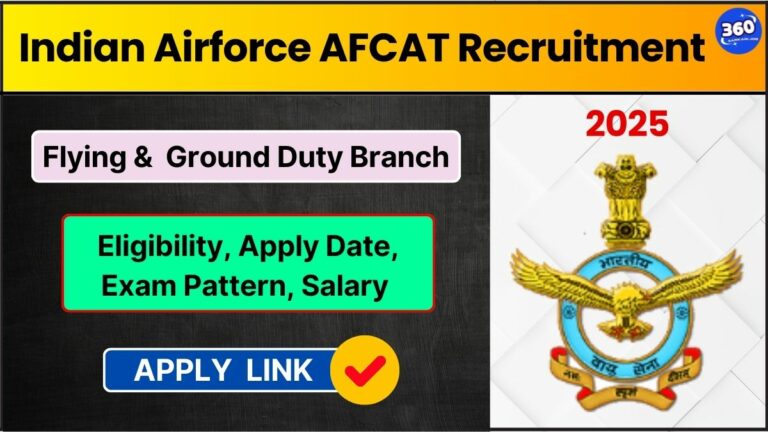 Indian Airforce AFCAT Recruitment